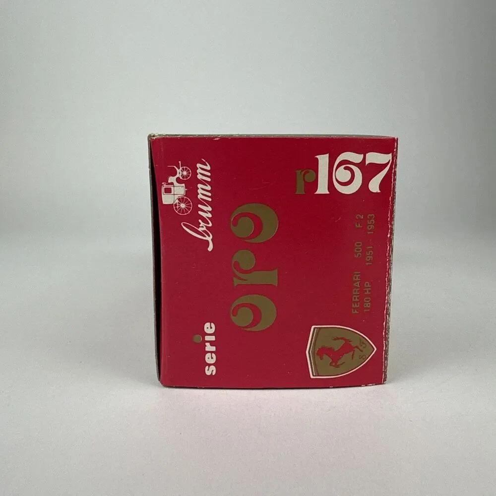 Brumm Models 1:43 Scale R167 - 1951-1953 Ferrari 500 F2 180 HP
